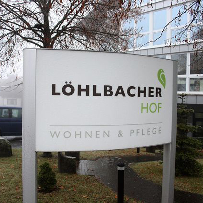 Steele mit LED Beleuchtung